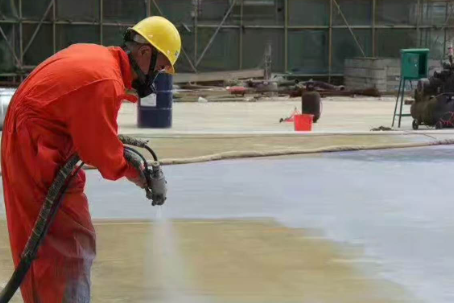 北辰彩色路面喷涂是一种为路面